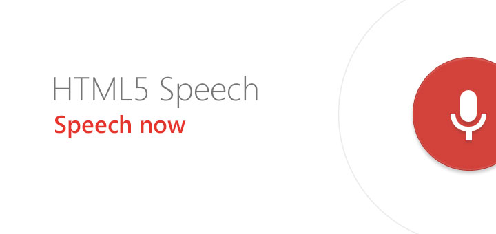 html5 speech